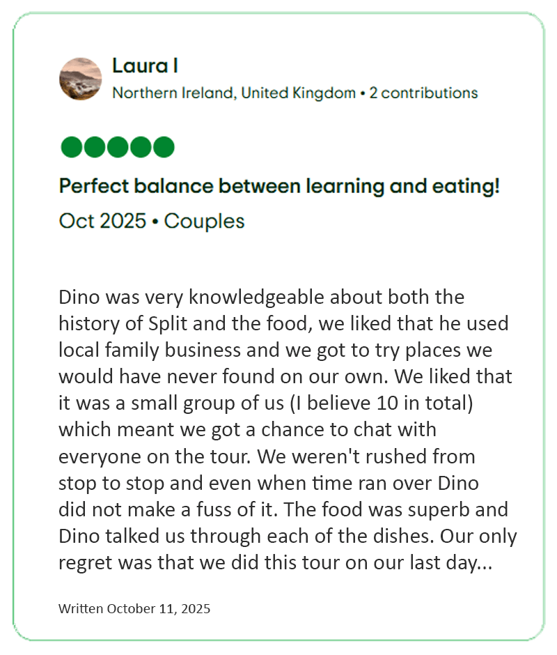 Tripadvisor review 14.2