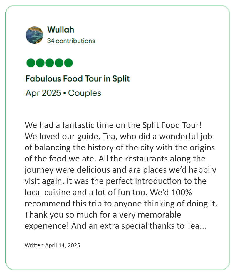 Tripadvisor review 22.2